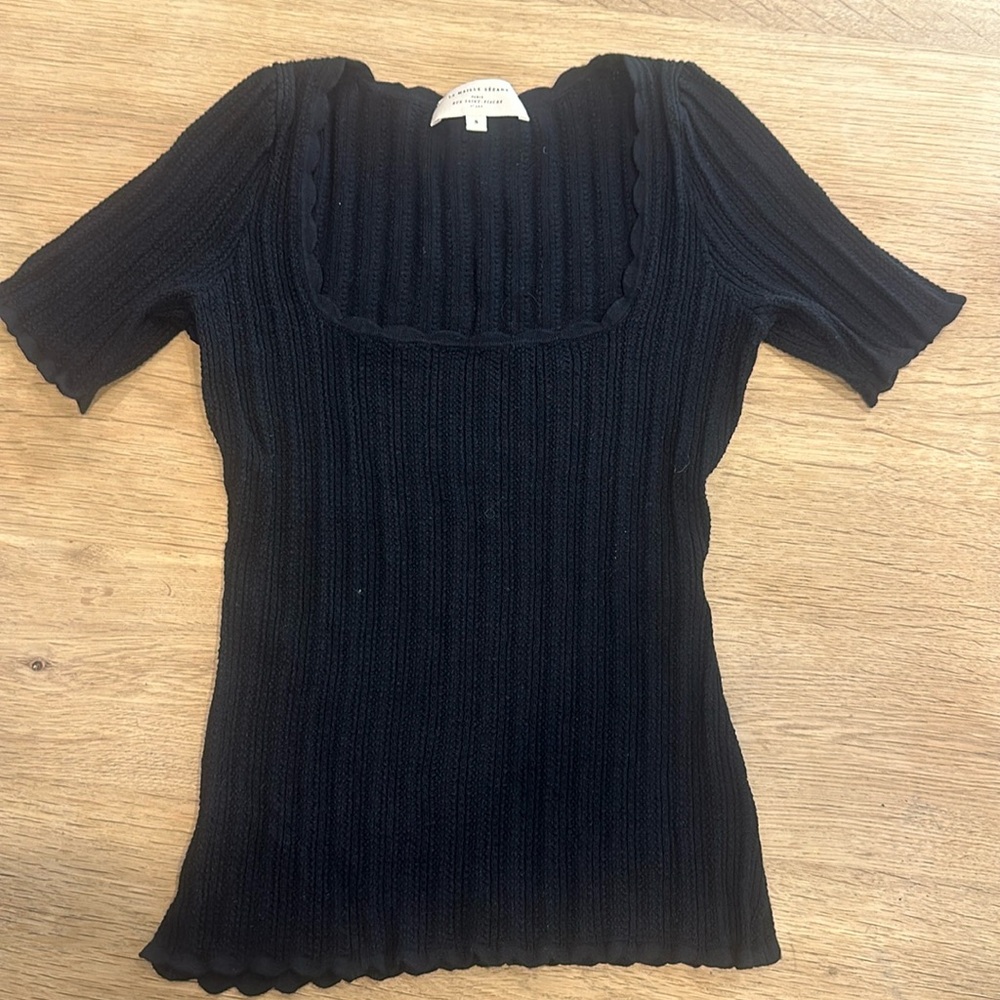 Sezane black top